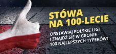 Fortuna daje 100 PLN na 100-lecie!