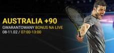 Fortuna. Codziennie 30 PLN na Australian Open!