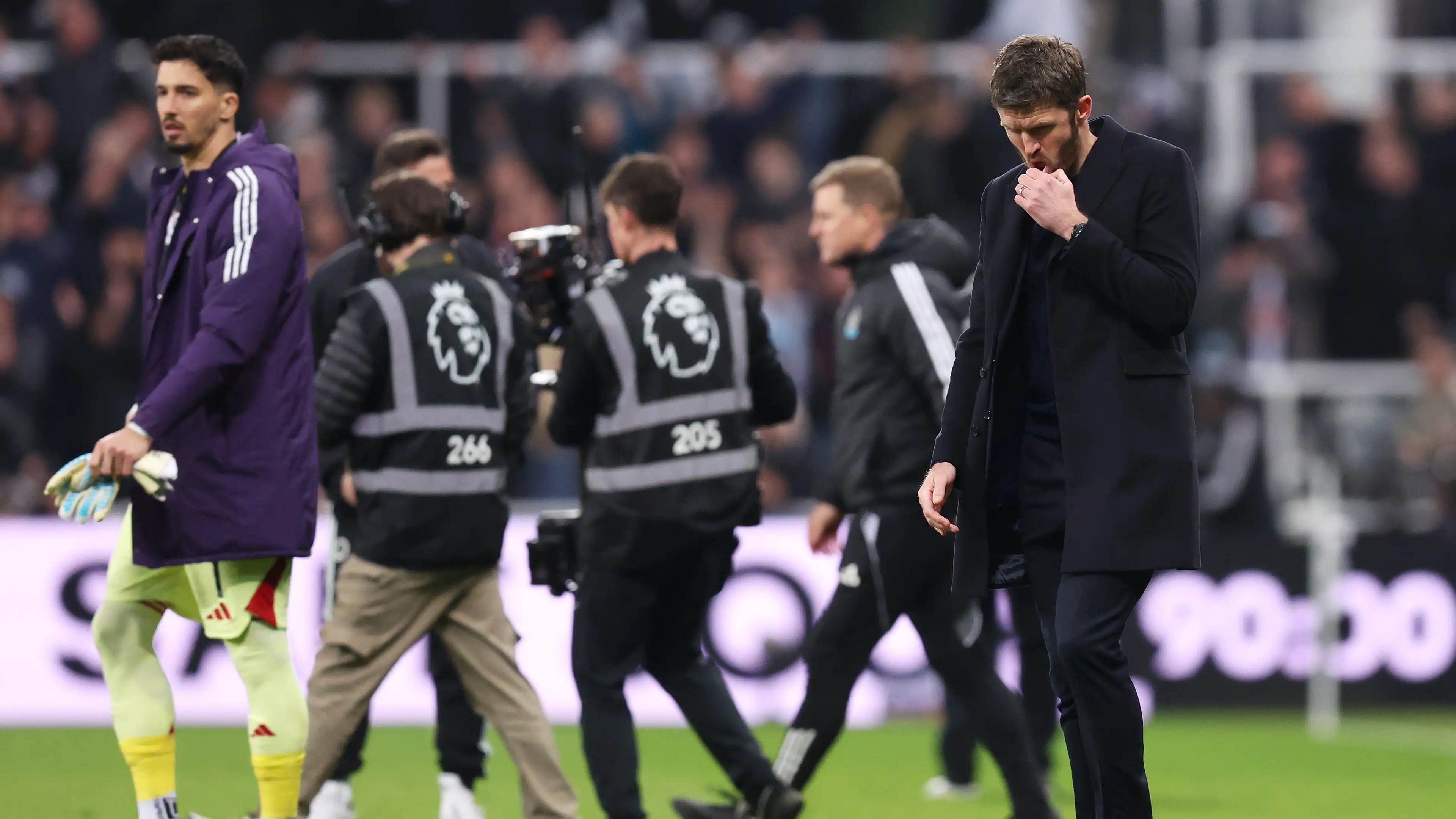 Frustracja Carricka po porażce Manchesteru United