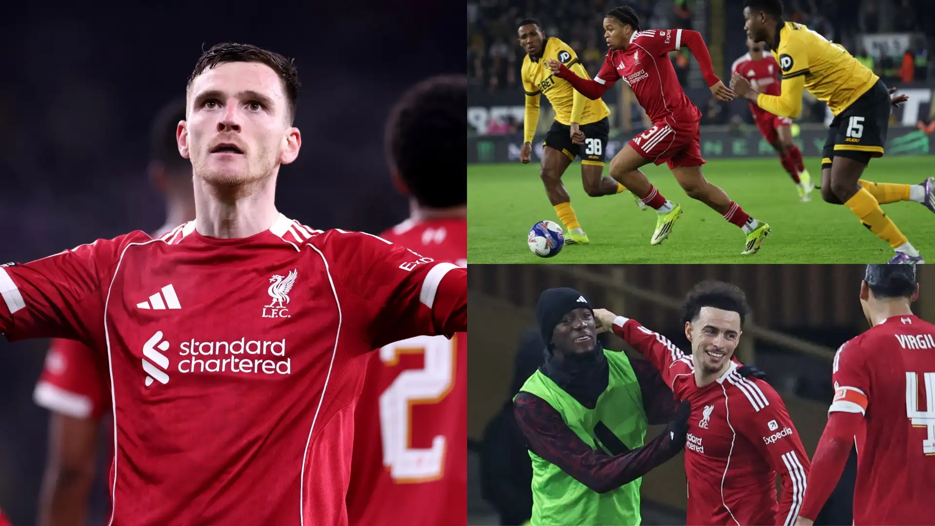 Robertson znów błyszczy, Liverpool wraca na właściwe tory